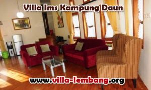 sewa villa di lembang, sewa villa dekat wisata kampung daun lembang