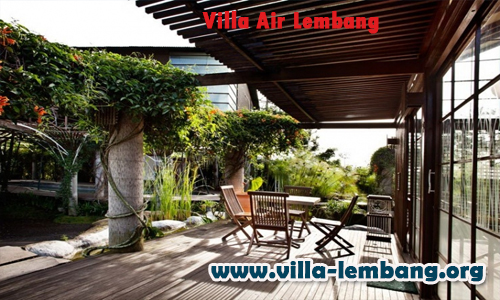 Villa Air Lembang, sewa villa air di lembang
