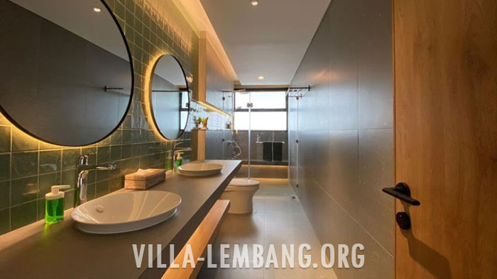 Penginapan untuk Rombongan di Villa Lembang 8 Kamar Private Pool 30 orang