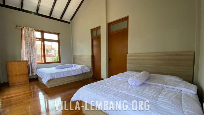Rekomendasi Sewa Villa Lembang Bandung 30 Orang Private Pool 5 kamar