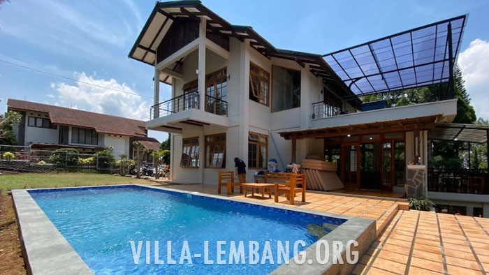 Rekomendasi Sewa Villa Lembang Bandung 30 Orang Private Pool promo