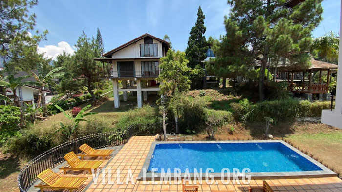 Rekomendasi Sewa Villa Lembang Bandung 30 Orang Private Pool review bagus