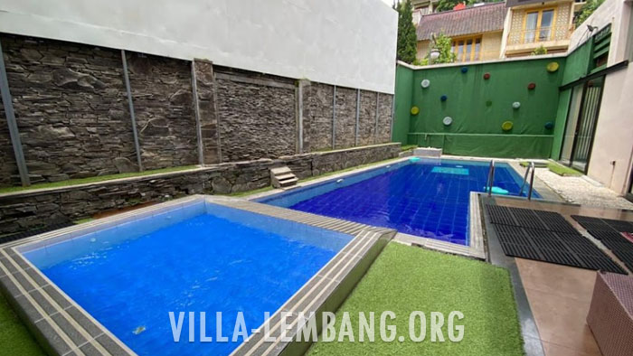 Rekomendasi Villa Dago untuk Rombongan Kapasitas 25 Orang private pool