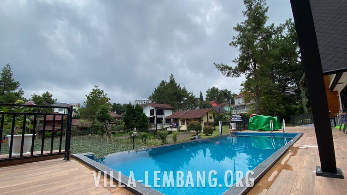 Rekomendasi Villa Lembang 8 Kamar untuk Rombongan Acara Besar private pool