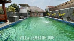 Rekomendasi Villa di Cikole Lembang Kapasitas 15 Orang, Private Pool view bagus