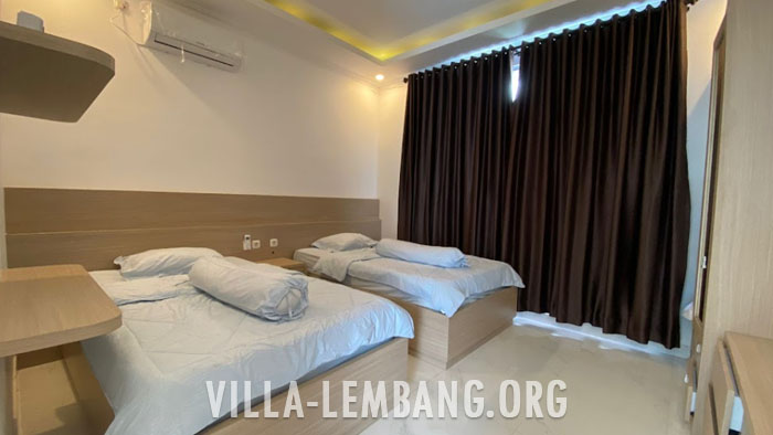 Sewa Villa di Lembang untuk Rombongan 25 Orang 5 kamar tidur