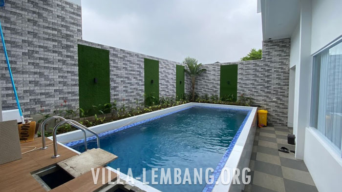 Sewa Villa di Lembang untuk Rombongan 25 Orang fasilitas kolam renang