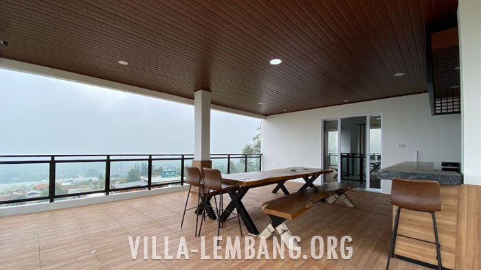 Sewa Villa di Lembang untuk Rombongan 25 Orang view bagus