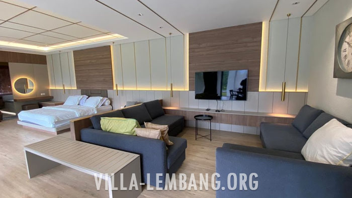 Villa AUR, Sewa Villa di Bandung Lembang ada 4 kamar tidur