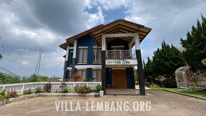 Villa Biru, Villa Istana Bunga Lembang 5 juta