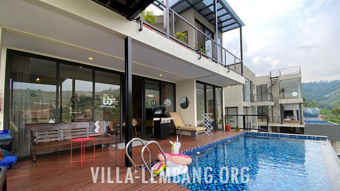 Villa DNA Dago, Sewa Villa Dago fasilitas private pool