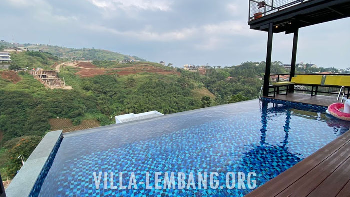 Villa DNA Dago, Sewa Villa Dago kolam renang