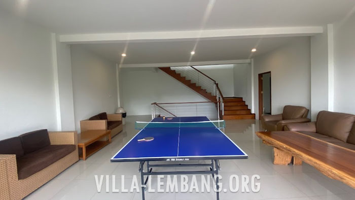 Villa Kapasitas untuk Rombongan 40 Orang di Lembang fasilitas lengkap