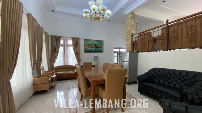 Villa MS, Sewa Villa Murah Lembang ruangan luas