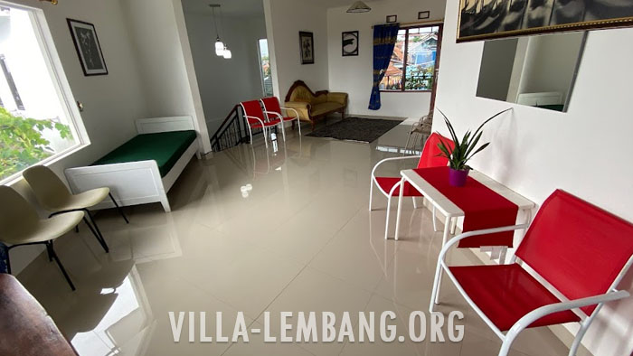 Villa Murah di Daerah Lembang Asri untuk Rombongan 25 Orang 6 kamar tidur