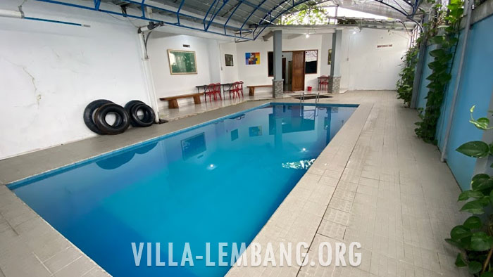 Villa Murah di Daerah Lembang Asri untuk Rombongan 25 Orang private pool