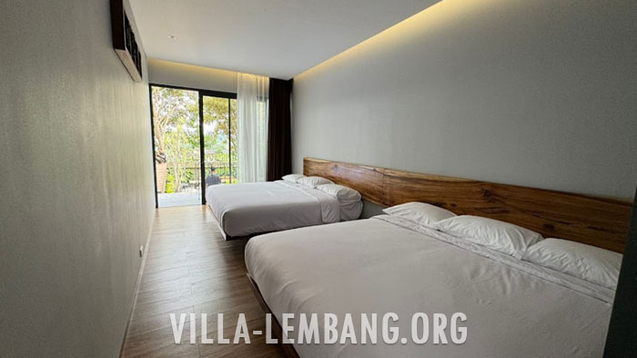 Villa Terbaik di Lembang untuk Rombongan 40 Orang ada 7 kamar