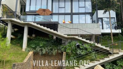 Villa di Dago Bandung 5 Kamar Kapasitas 15 Orang dago village