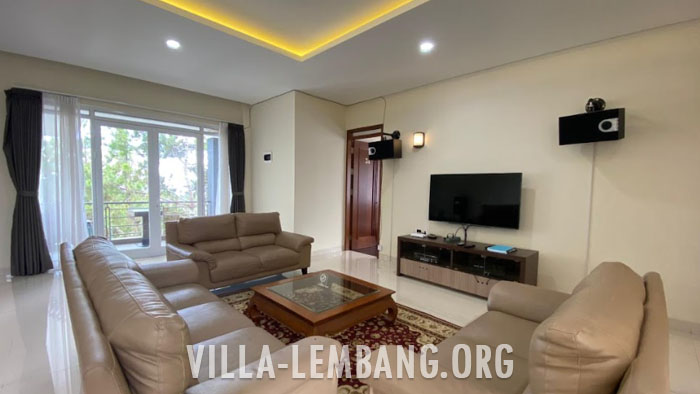 Villa di Lembang Cocok untuk Gathering dan Acara Perusahaan 40 orang