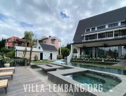 Villa di Lembang untuk Liburan Rombongan dengan View Alam Gunung