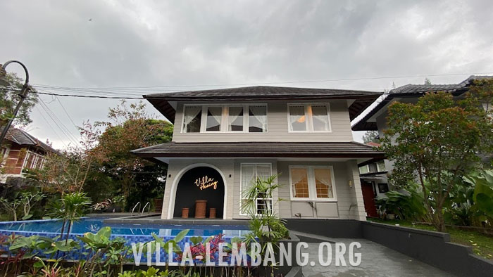 villa HNG, Sewa Villa di Kampung Daun bagus dan murah