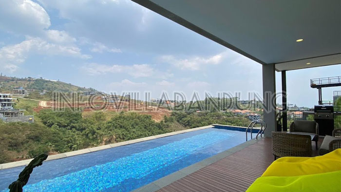 villa mns, sewa villa di dago bandung